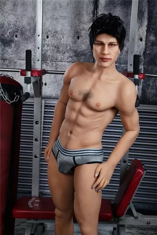 162cm Silicone Real Muscle Male Big Cock Male Doll-frankie