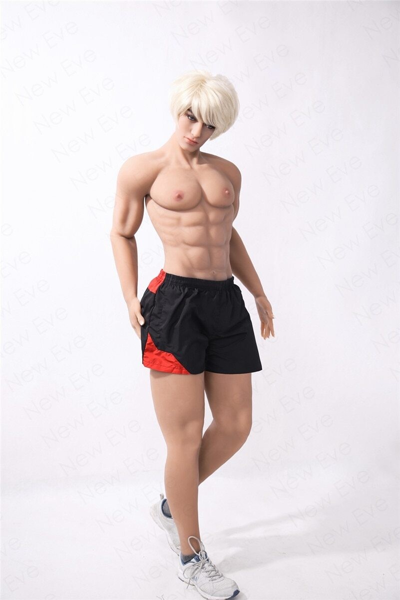 165cm Strong Body Big Cock Fitness Male Sex Doll Alston