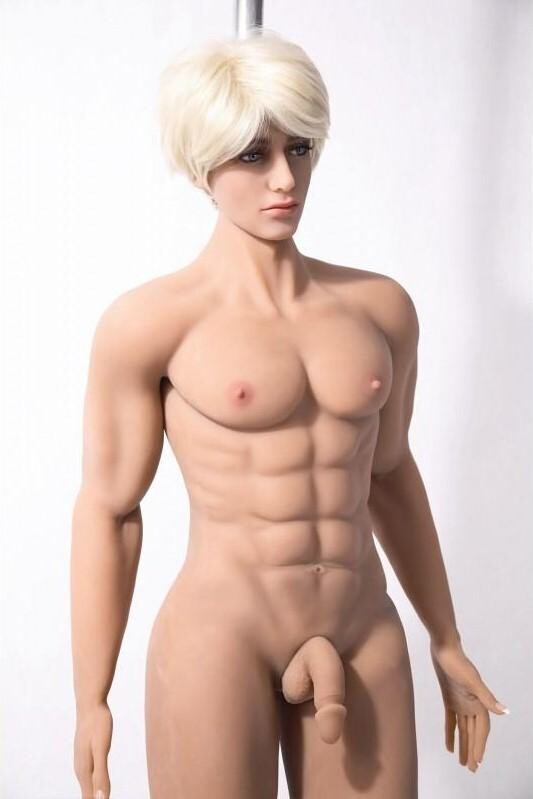 165cm Strong Body Big Cock Fitness Male Sex Doll Alston