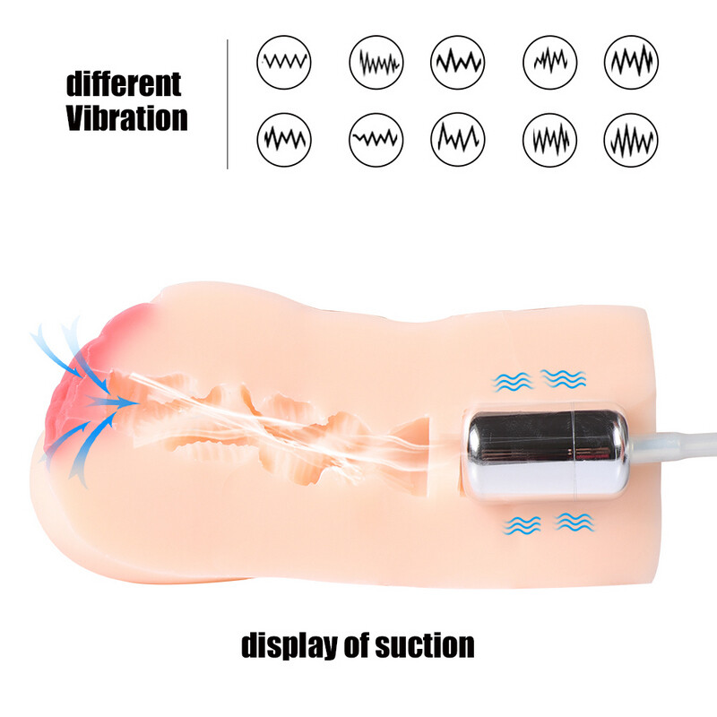 Automatic Sucking Vibration 10 Masturbation Cup Male Masturbator