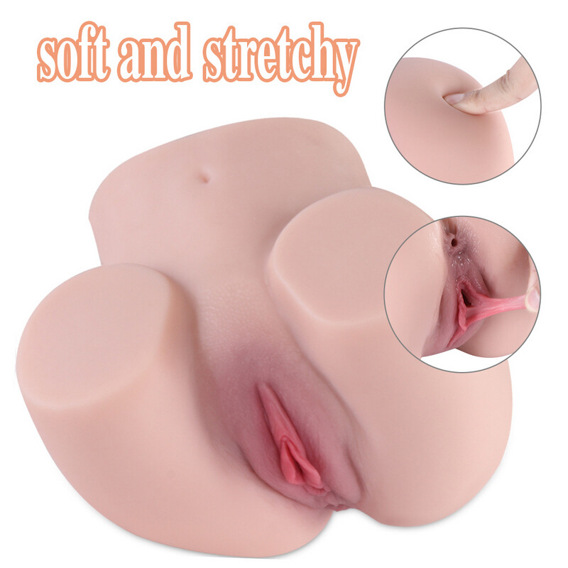 Life Size Virgin Pussy Ass Doll, 3d Realistic Male Masturbator Ass Vagina Anal Sex Toys