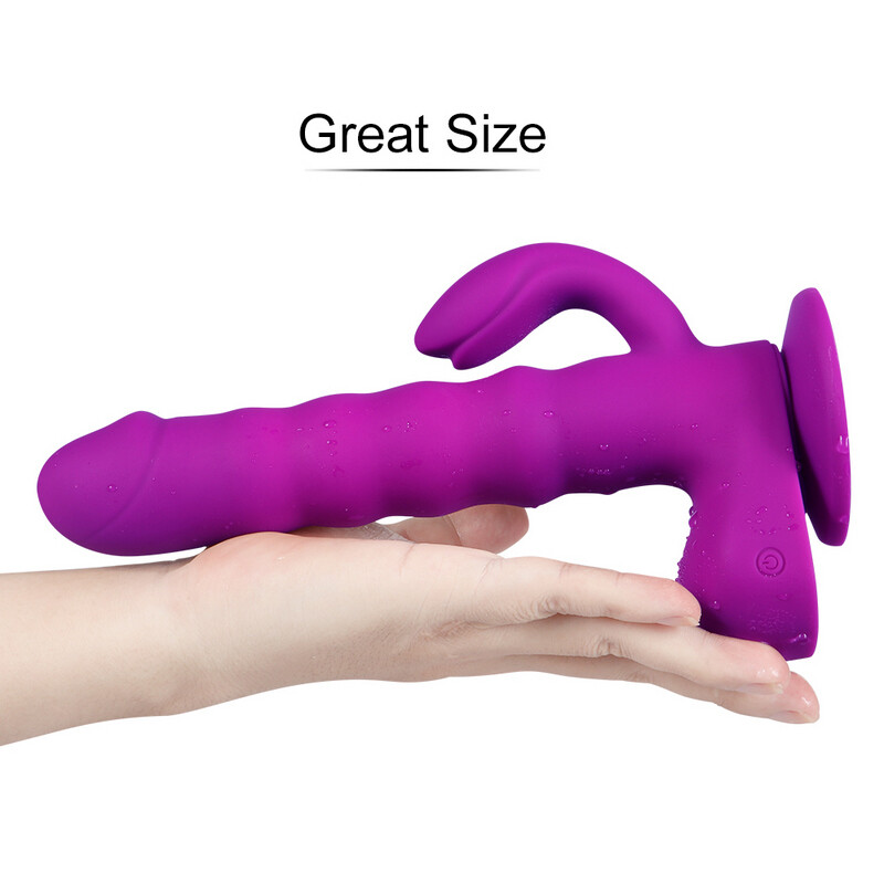 Telescopic Thrusting Rotation Penis Dildo Automatic Sex Machine Vibrator Adult Toy