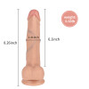 21 Cm Realistic Dildo Dong Cock Penis Masturbate Suction Cup Sex Toy