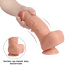 8.7 "ultra Realistic Dildo Cock Sex Toy Penis Suction Cup For Women