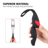Male Prostate Massage Vibrator Anal Plug Silicone Waterproof Massager Stimulator Butt Delay Ejaculation Ring Toy For Men