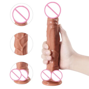360° Swing Vibrating Realistic Dildo 8 Inch Waterproof And Remote Control For Women G-spot